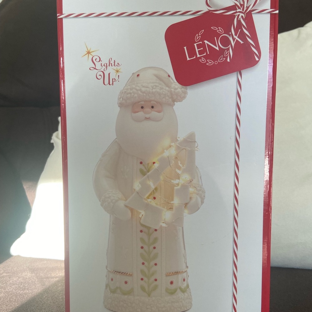 Lenox light up Santa